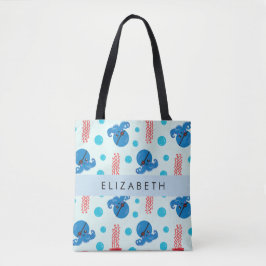 Bolsa Tote Polvo Pirata, Água-Viva Pirata, Mar, Seu Nome