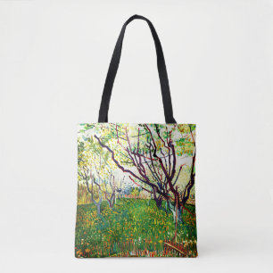 Bolsa Tote Pomar Flor (1888) por Vincent Van Gogh