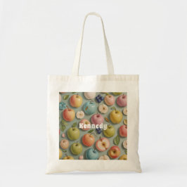 Bolsa Tote Pomar Whimsy: Fruta de Pastel