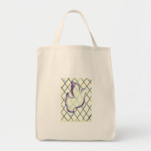 Bolsa Tote Pomba transparente