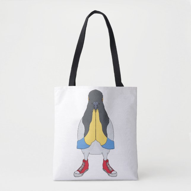 Bolsa Tote Pombo com Sapatos (Frente)
