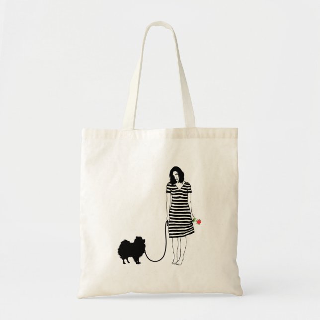 Bolsa Tote Pomeranian (Frente)