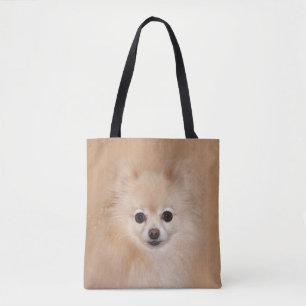 Bolsa Tote Pomeranian enfrenta