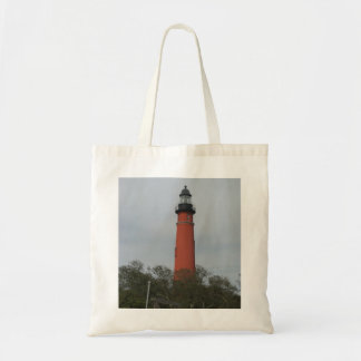 Bolsa Tote Ponce Light House Acima da Fotografia das Árvores