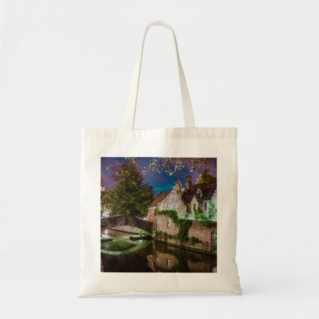 Bolsa Tote Ponte Bonifacius em Bruges (Frente)