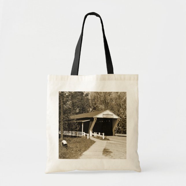 Bolsa Tote Ponte coberta (Frente)