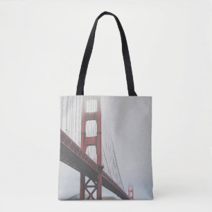 Bolsa Tote PONTE DA PORTA DO ouro SOB O CÉU AZUL NO DIA