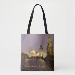 Bolsa Tote Ponte de Charles, foto da lembrança de Praga