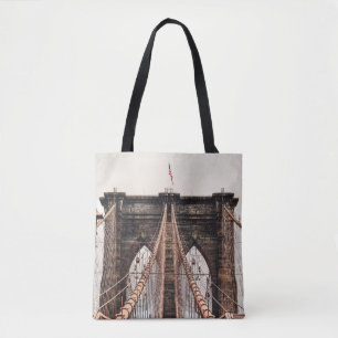 Bolsa Tote Ponte do Brooklyn em New Yorkabstract, américa, am