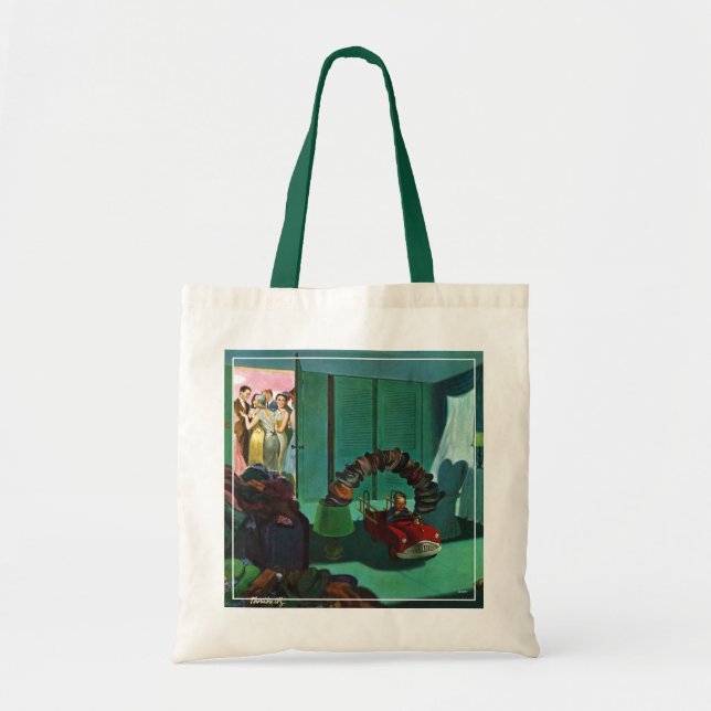 Bolsa Tote Ponte do chapéu (Frente)