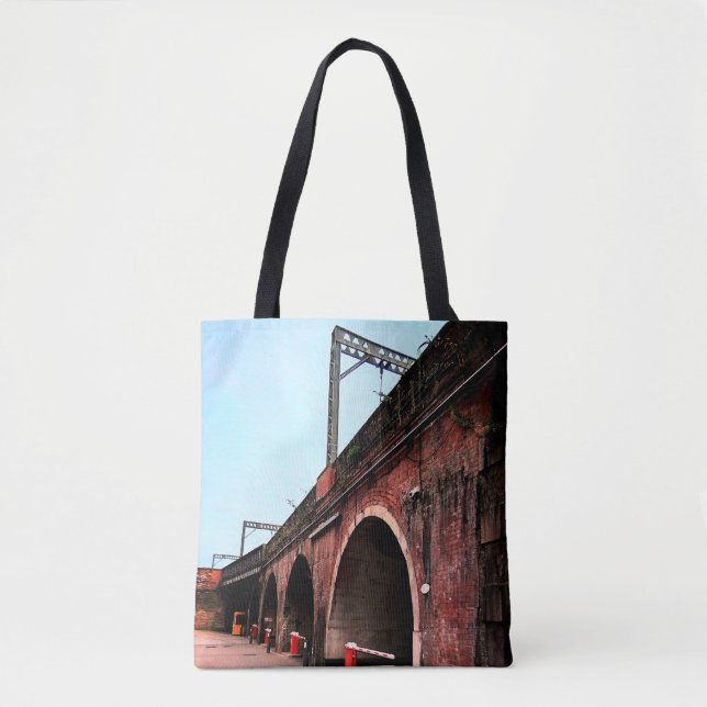 Bolsa Tote Ponte do comboio Leeds (Frente)