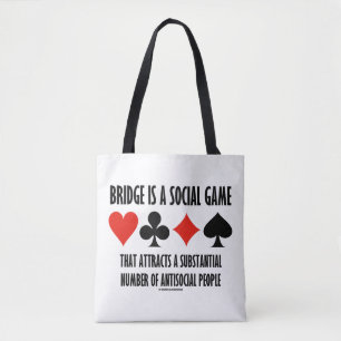 Bolsa Tote Ponte é um jogo social que atrai Pessoas antissoci