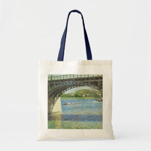 Bolsa Tote Ponte em Argenteuil por Gustave Caillebotte