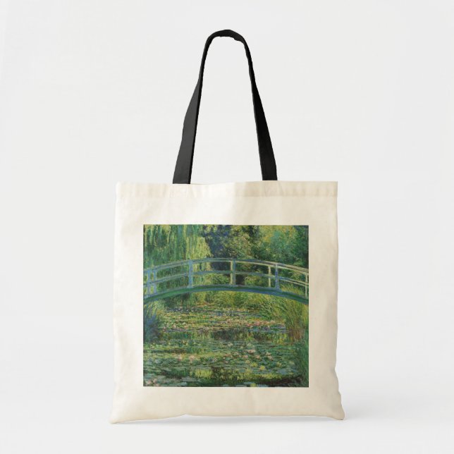 Bolsa Tote Ponte Japonesa (Water-Lily Pond), Monet (Frente)