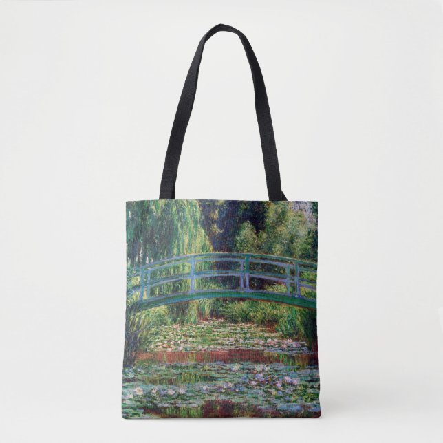 Bolsa Tote Ponte Japonesa (Water-Lily Pond), Monet (Frente)