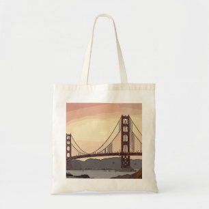 Bolsa Tote Ponte Ouro Porta San Francisco Califórnia