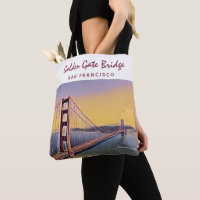 Ponte ouro Portão San Francisco Vintage Pintura
