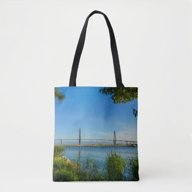 Bolsa Tote Ponte Scenic Arthur Ravenel (Frente)