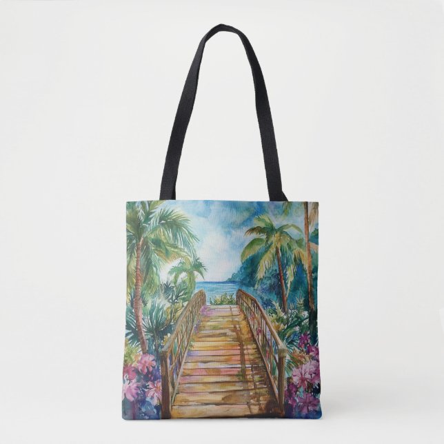 Bolsa Tote Ponte Tropical (Frente)