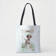 Ponteiro Aquarela Cachorro Personalizado