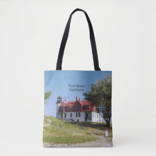 Bolsa Tote Ponto Betsie Lighthouse por toda a mala