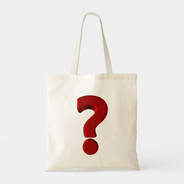 Bolsa Tote Ponto de interrogação (Verso)