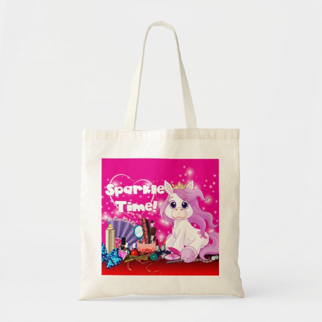 Bolsa Tote Ponto de tempo Sparkle (Frente)
