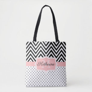 Bolsa Tote Pontos de corte e cebola