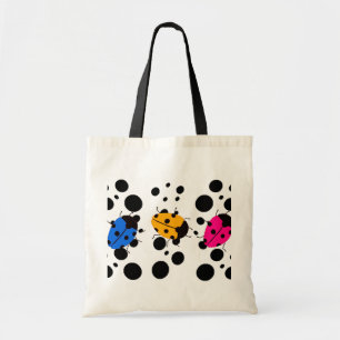 Bolsa Tote Pontos de Ladybug