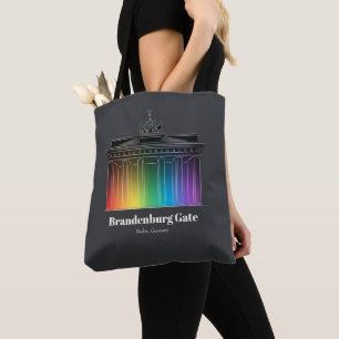 Bolsa Tote Pontos Turísticos Iluminados Porta de Brandembur