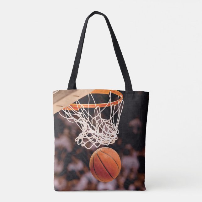 Bolsa Tote Pontuação de Basquetebol (Verso)
