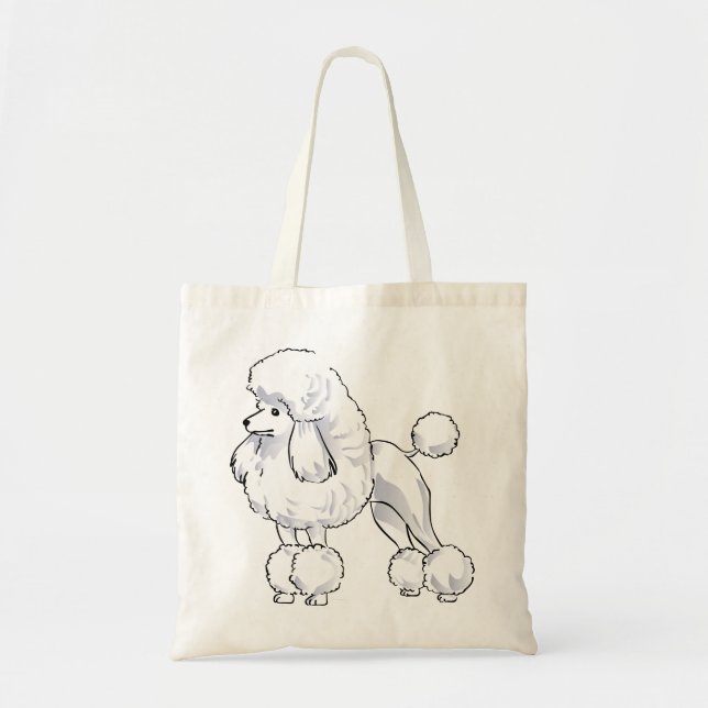 Bolsa Tote Poodle (Frente)