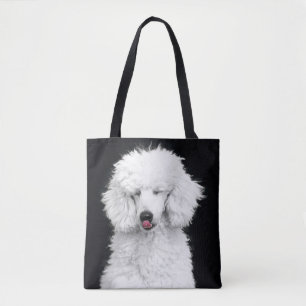Bolsa Tote Poodle Branco Bobo