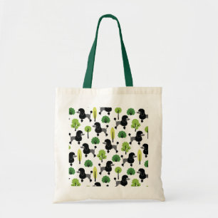 Bolsa Tote Poodle no parque
