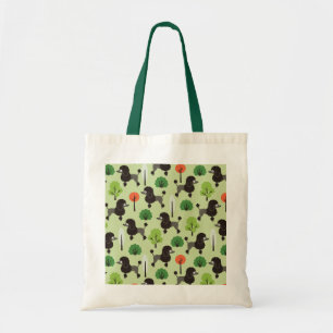 Bolsa Tote Poodle no parque