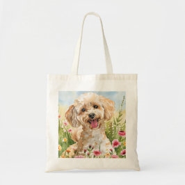 Bolsa Tote Poodle Tote Bag – Dog Lover Gift