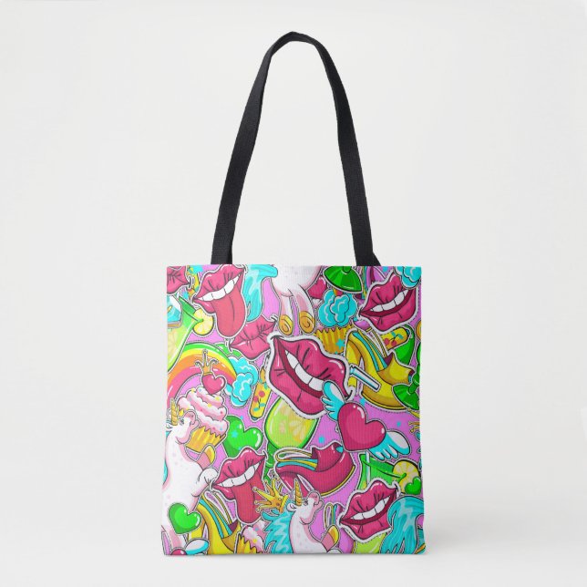 Bolsa Tote Pop Art (Frente)