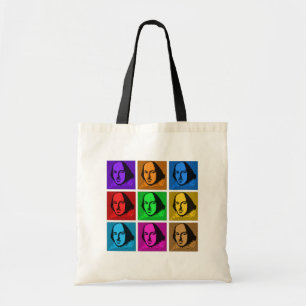 Bolsa Tote Pop art Shakespeare