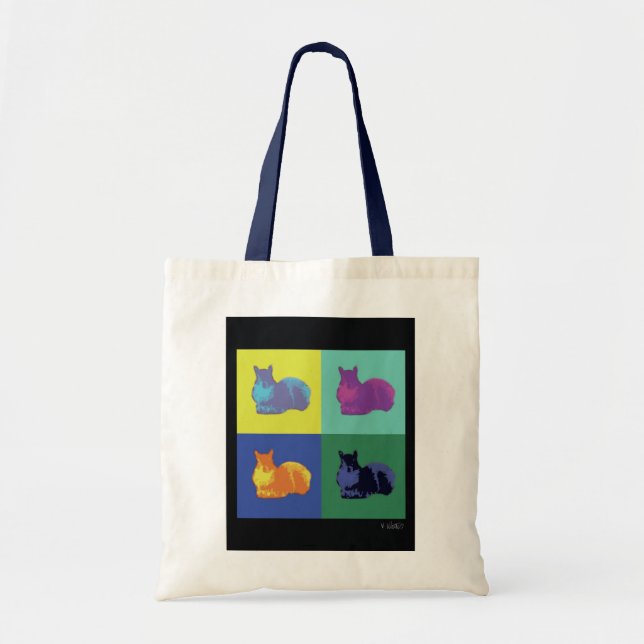 Bolsa Tote Pop Art Squirrel Bag (Frente)