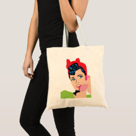 Bolsa Tote Pop de arte em banda desenhada