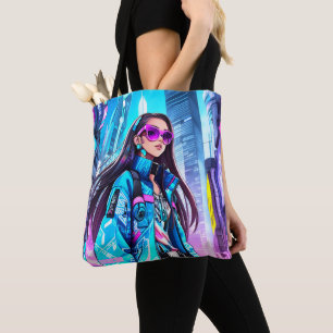 Bolsa Tote Pop Futurística - Estrela 0002