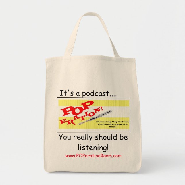 Bolsa Tote POPeration! Sacola (Frente)