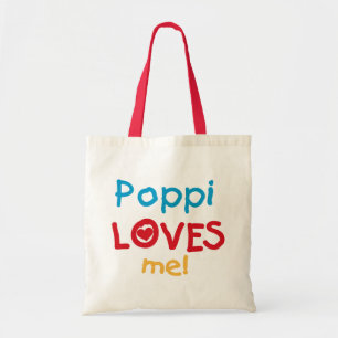 Bolsa Tote Poppi me ama T-shirts e presentes