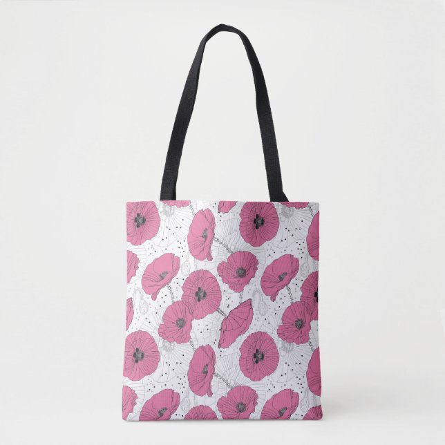 Bolsa Tote Poppies (Frente)