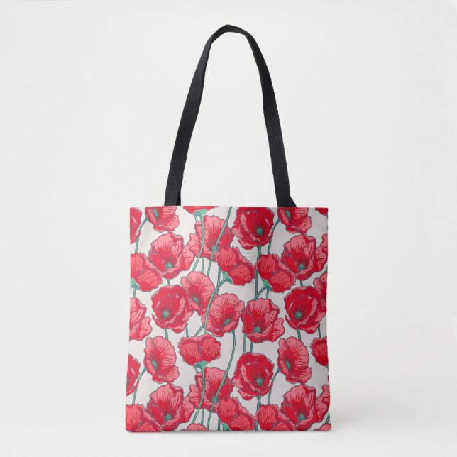 Bolsa Tote Poppies (Frente)
