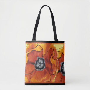 Bolsa Tote Poppies Galore