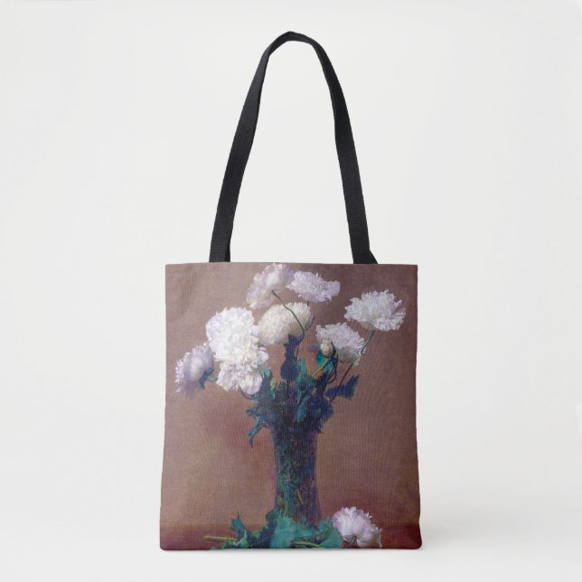 Bolsa Tote Poppies, Henri Fantin-Latour (Frente)