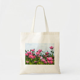 Bolsa Tote Poppies Rosa