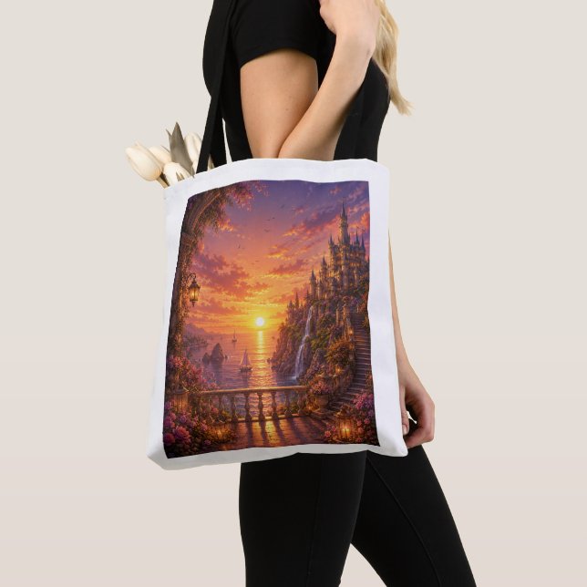 Bolsa Tote Pôr do sol (Close Up)