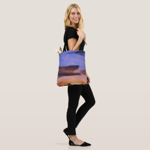 Bolsa Tote Por do sol colorido por Shirley Taylor